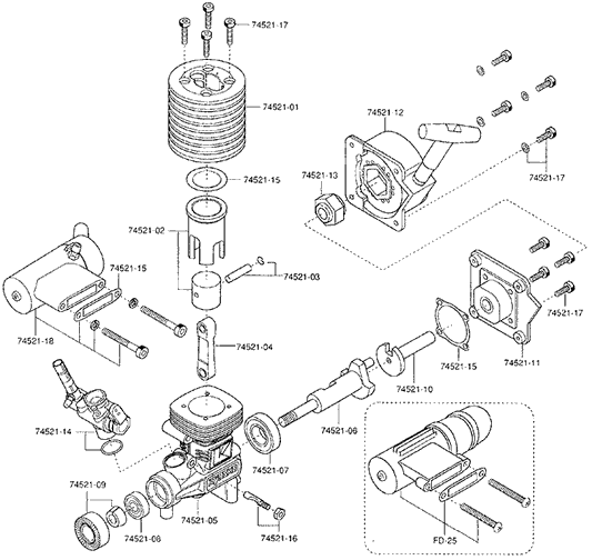 kyosho gx 12 nitro engine